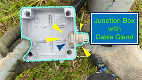 how to charge and load wires in a junction box|waterproof junction box installation.